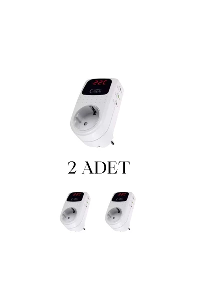 Cata CT-9187 Priz Regülatör Dijital - 2’li Paket ürün görseli 1