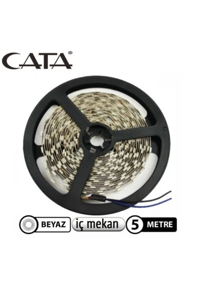 Cata 10 Çip Iç Mekan Şerit Led Beyaz (5mt) ürün görseli 1
