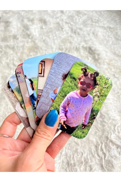 YÜCELMOBİLYATASARIM Kişiye Özel Fotoğraf Baskılı Magnet 6x9 Ebatlarında 25 Adet ürün görseli 1