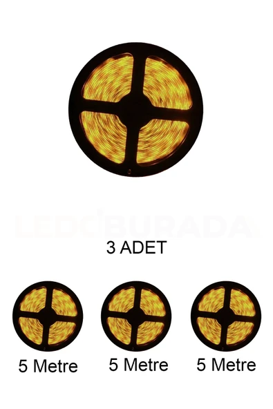 Cata CT-4481 Led Şerit İç Mekan Günışığı 5 Metre - 3’lü Paket ürün görseli 1