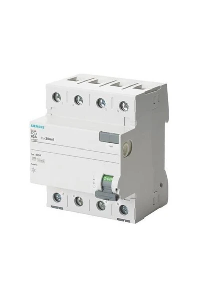 Siemens Trifaze 40A 300mA Kar 5SV5644-6 5SV4644-0 ürün görseli 1