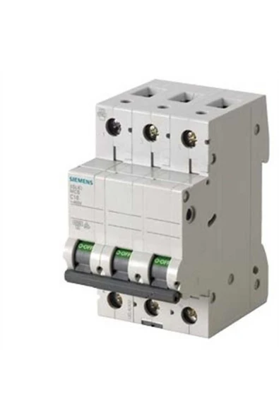 Siemens 5SL6340-7 | 3 Faz 40A C Tipi 6kA Trifaze Otomatik Sigorta ürün görseli 1