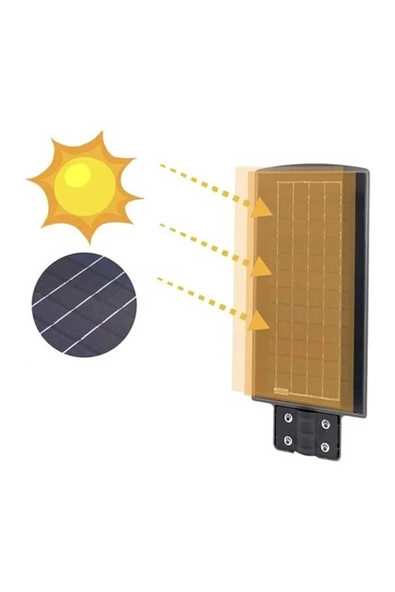 Cata Ct-4640 Solar Sokak Armatürü 200w Beyaz Işık ürün görseli 1