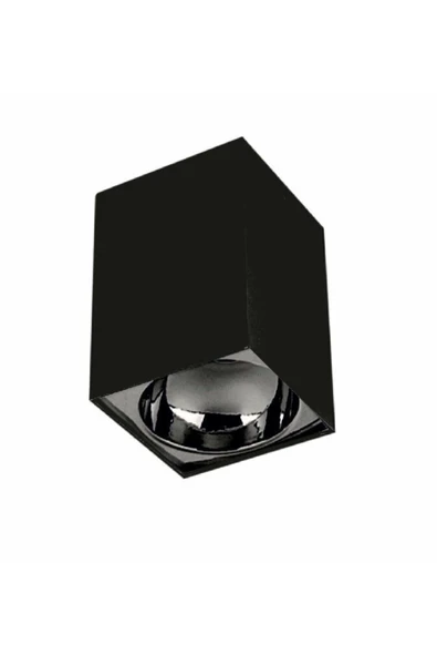 Cata Ct-5420 Bergama Sıva Üstü Siyah + Platin Kasa Gu10 ürün görseli 1