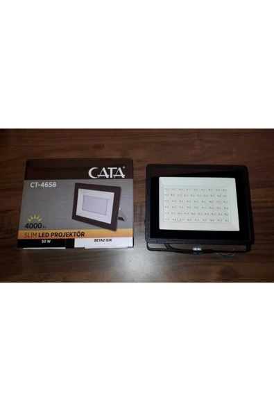 Cata Ct 4658 50w Led Projektör Beyaz ürün görseli 1