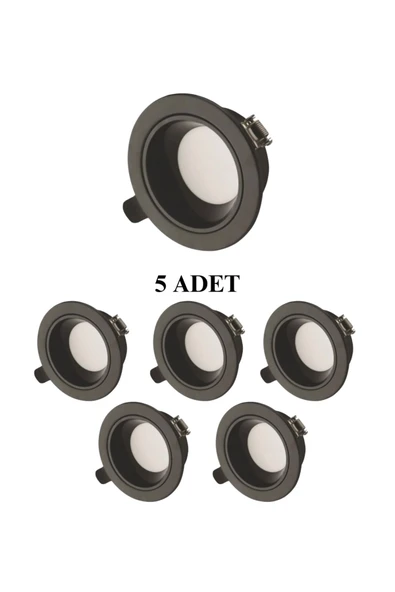 Cata CT-5261 Başak Led Spot 8W 3 Renk - 5’li Paket ürün görseli 1