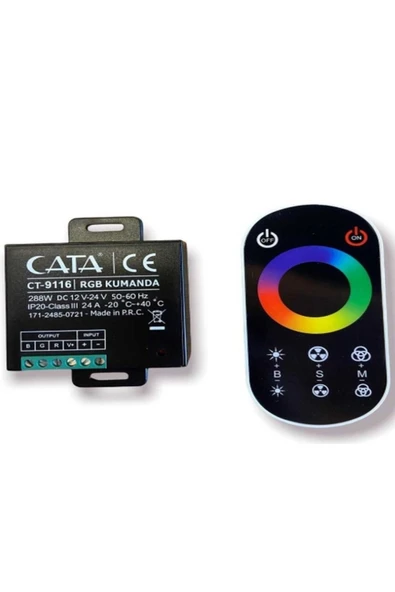 Cata PROFESYONEL RGB KUMANDA ( SUPER SLIM ) CT-9116 ürün görseli 1
