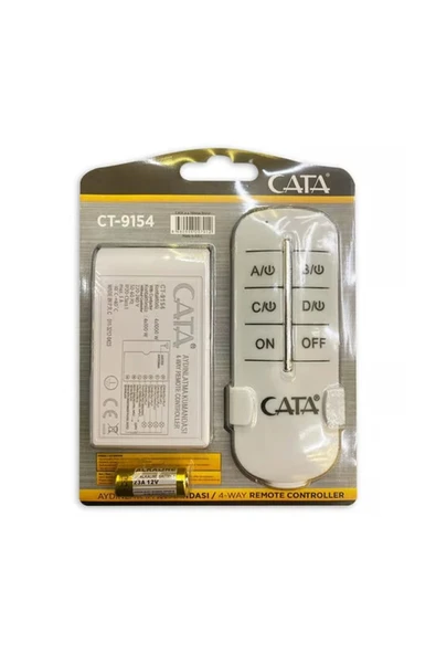 Cata 3'lü Aydınlatma Kumandası CT-9115 ürün görseli 1