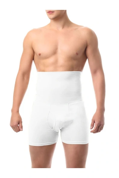 Erkek Göbek Düzleştirici Sıkılaştırıcı Yüksek Bel Silikonlu Boxer Korse ürün görseli 1