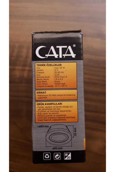 Cata Ct 6555 Dokaratif Cam Spot - Resim 4