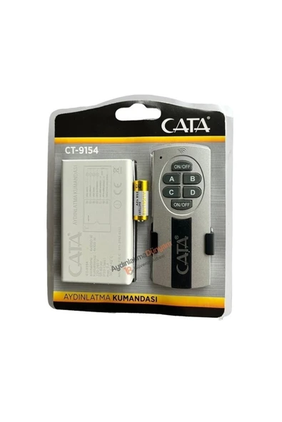 Cata 4 Lü Kanal Avize Kumandası 4x1000w Ct-9154 ürün görseli 1