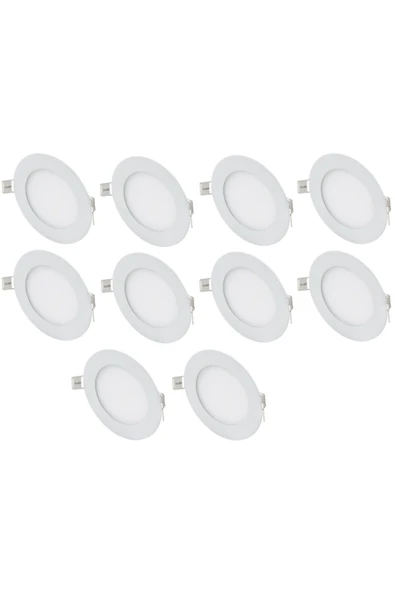 Cata 10 Adet 9 Watt Slim Led Panel Gün Işığı Metal Kasa ürün görseli 1