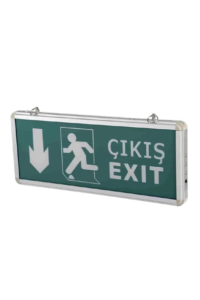Cata Ct-9167 3w Ledli Exıt Çıkış Armatürü 3 Saat Akülü ürün görseli 1