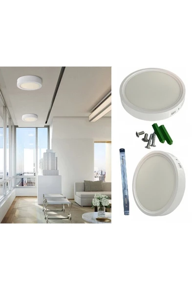 Cata Sıva Üstü Led Panel Ct-5233 18 W Gun Işığı Ve Beyaz Renklerde. ürün görseli 1