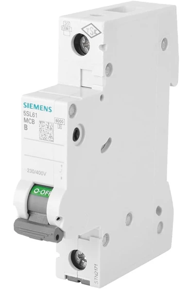 Siemens 6ka 1p 10a B Tipi Otomatik Sigorta ürün görseli 1