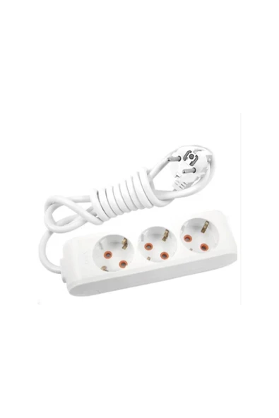 VİKO Multi-let Üçlü Priz Topraklı Kablolu Çocuk Korumalı 5 Metre ürün görseli 1
