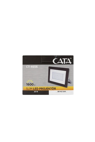 Cata Led Projektör 20w Beyaz Ct-4656 - Resim 2