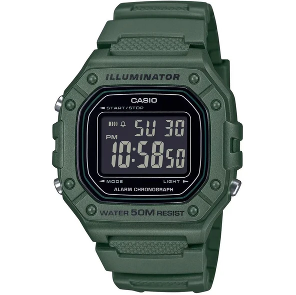 Casio W-218H-3BVDF Erkek Kol Saati - Resim 2
