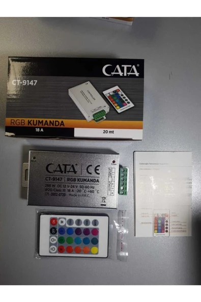 Cata Ct-9147 Rgb Kumanda 20 Mt ürün görseli 1
