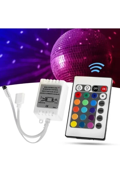 Cata CT-9146 RGB LED şerit Uzaktan Kumanda Modül kontrol cihazı DC12V 6A 72W ürün görseli 1