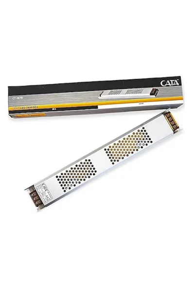 Cata CT‑2678 30A Süper Slim Şerit LED Trafosu 360 W ürün görseli 1
