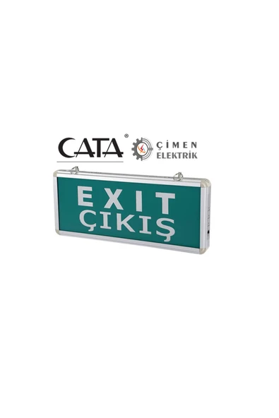Cata Ct 9175 3w Çift Yönlü Ledli Exıt Çıkış Armatür ürün görseli 1