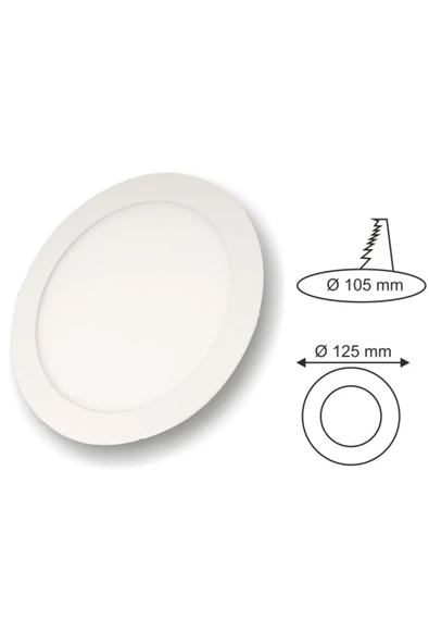 Cata 6W BEYAZ LED PANEL ARMATÜR ürün görseli 1