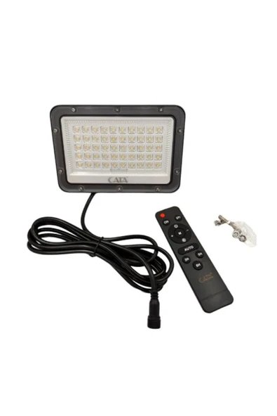Cata Ct-4649 200 Watt Solar Led Sokak Projektör BEYAZ ürün görseli 1