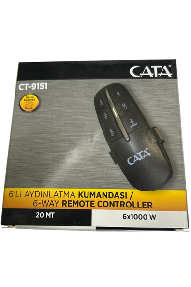 Cata Ct-9151 Aydınlatma Kumandası (6x1000w) Ct-9151 ürün görseli 1