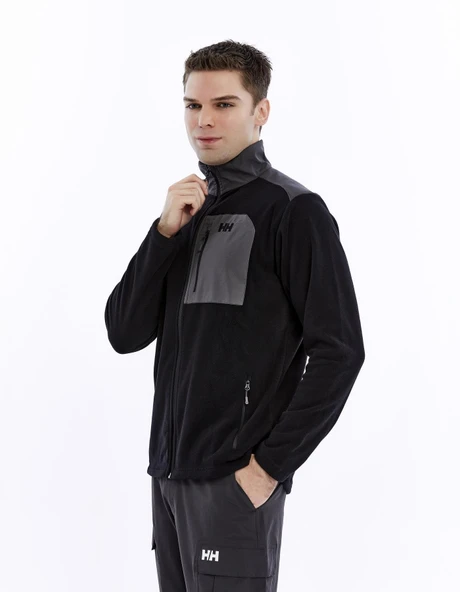 HELLY HANSEN BLOCK FULLZIP POLAR MONT - Resim 2