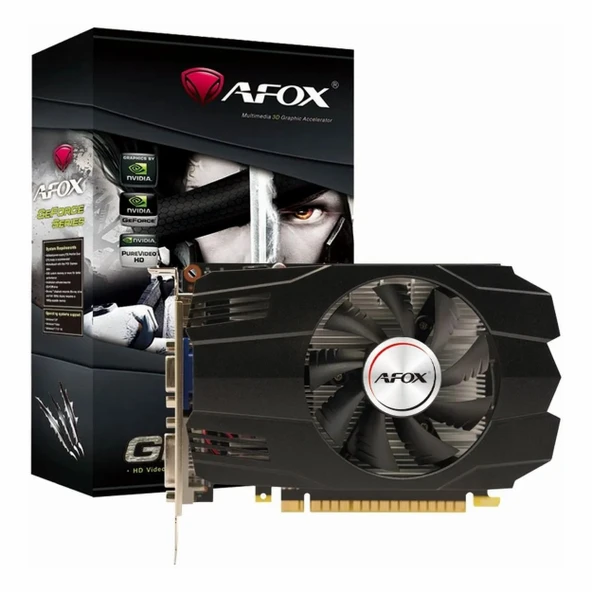 Afox GeForce GTX 750 Ti 4GB GDDR5 128Bit DVI/VGA/HDMI Ekran Kartı ürün görseli 1