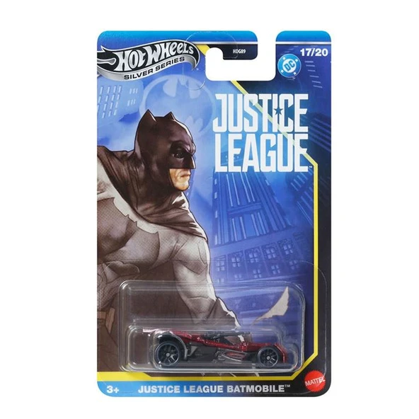 Hot Wheels Batman Araçlar HDG89 Jby08 Justice League Batmobile ürün görseli 1