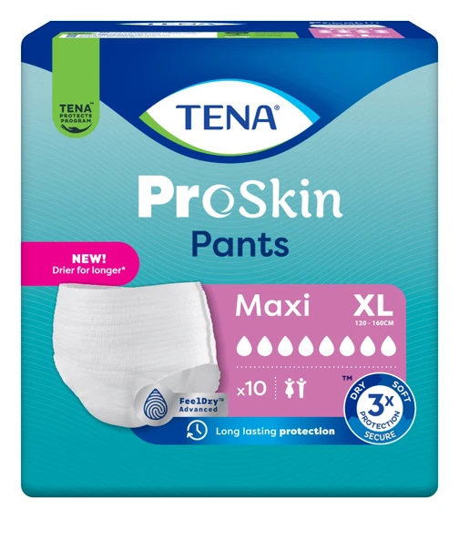 TENA 8 DAMLA EMİCİ KÜLOT XLARGE BÜYÜK BOY 10 ADET ürün görseli 1