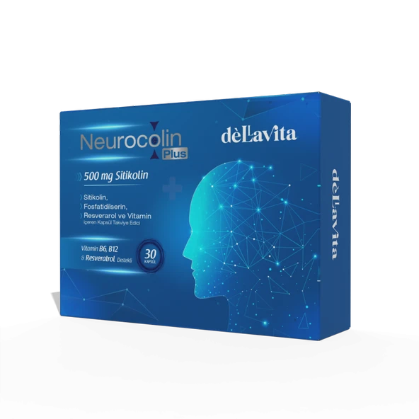 Dellavita Neurocolin Plus 30 Kapsül ürün görseli 1