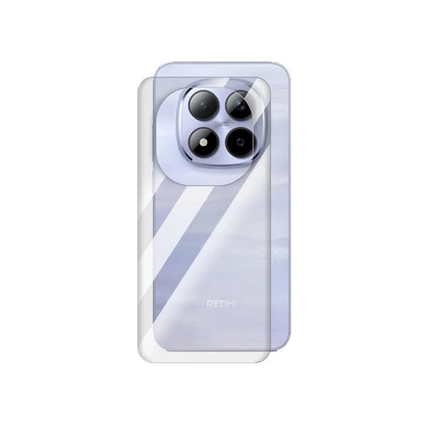 Redmi Note 15 Pro Uyumlu ŞEFFAF Arka Esnek Nano Koruyucu(Kılıf Değildir!) ürün görseli 1