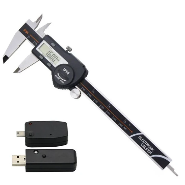 Loyka B5110-150 Bilgi Çıkışlı Dijital Kumpas 0-150mm (IP54 Korumalı) ürün görseli 1