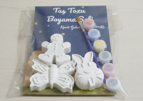 Taş Tozu Boyama Seti 3 Obje ürün görseli 1