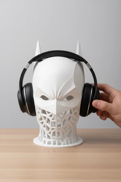 Batman Figürlü Kulaklık Standı - Resim 10