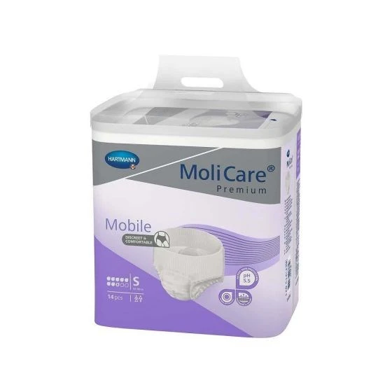 MOLİCARE 8 DAMLA KÜLOT BEZ KÜÇÜK BOY SMALL 14 LÜ ürün görseli 1