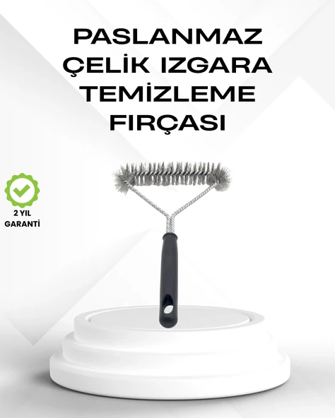 Tel Izgara Temizleme Fırçası BBQ Sonrası Kolay Temizlik ürün görseli 1