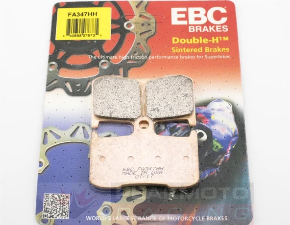 Ebc Fa347Hh 2003-2006 Kawasaki Z 1000 Uyumlu Ön Fren Balatası Sinterli Balata ürün görseli 1