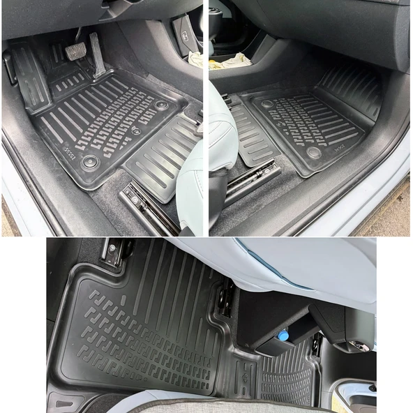 Rizline Volvo EX30 2024+ 3D Havuzlu Paspas - Resim 2