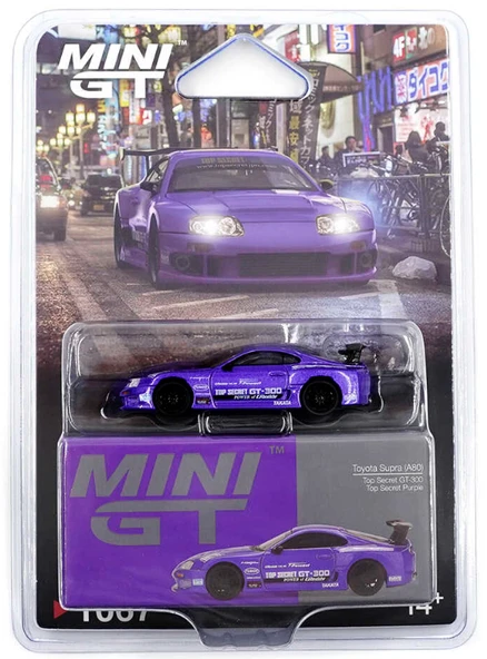Mini Gt 1/64 Toyota Supra A80 Top Secret Gt-300 Top Secret 1067 ürün görseli 1