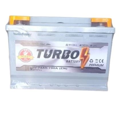 TURBO 74 AH. (72 AMPER UYUMLU) 600A (EN) (3 YIL PETLAS GARANTİLİ) (ÜRETİM TARİHİ: 2026) ürün görseli 1