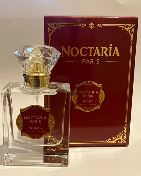 Noctaria Paris Soraya Kadın Parfümü 50ml Meyveli Oryantal Niş Koku Şeftali&Passion Fruit&Vanilya Notalı Premium Esans ürün görseli 1