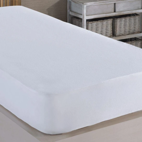 Royam Mevsim Pamuklu 120 x 200 Tek Kişilik Sıvı Geçirmez Yatak Koruyucu Fitted Alez ürün görseli 1