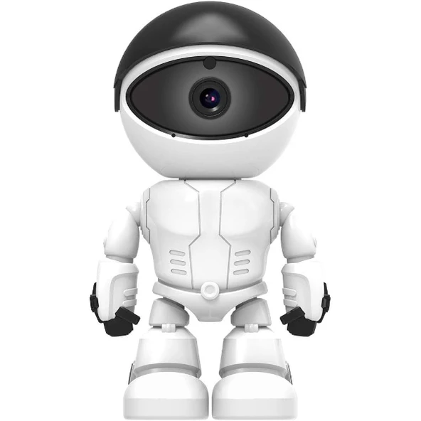 Robot Görünümlü Wi-Fi Bebek Kamerası - Resim 3