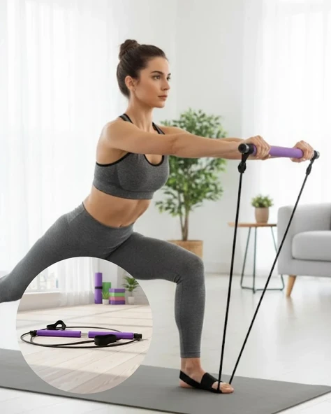 Çok Amaçlı Pilates Bar Yoga Ve Fitness İçin Profesyonel Tasarım ürün görseli 1