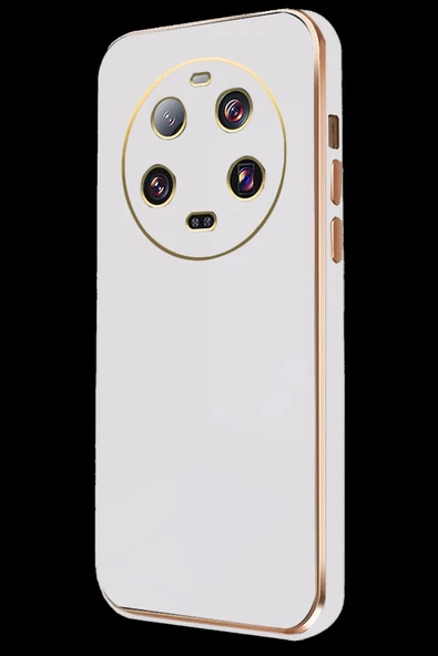 Xiaomi Mi 14 Ultra Kılıf Volet Silikon - Beyaz ürün görseli 1