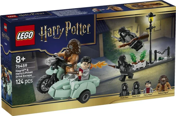 LEGO Harry Potter 76459 Hagrid and Harry's Privet Drive Escape ürün görseli 1